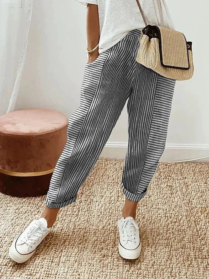 Luna Breeze | Lightweight Linen Pants Women for Effortless Style 4