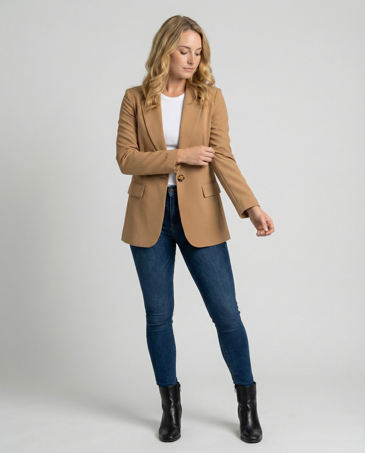 Luna Chic | Elegant Tailored Women's Blazer 0