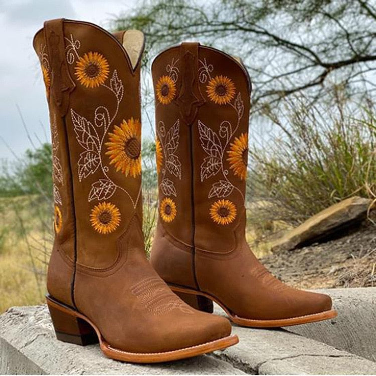 Luna | Bohemian Boots Mid-Calf Relaxed Fit Comfortable Style 3