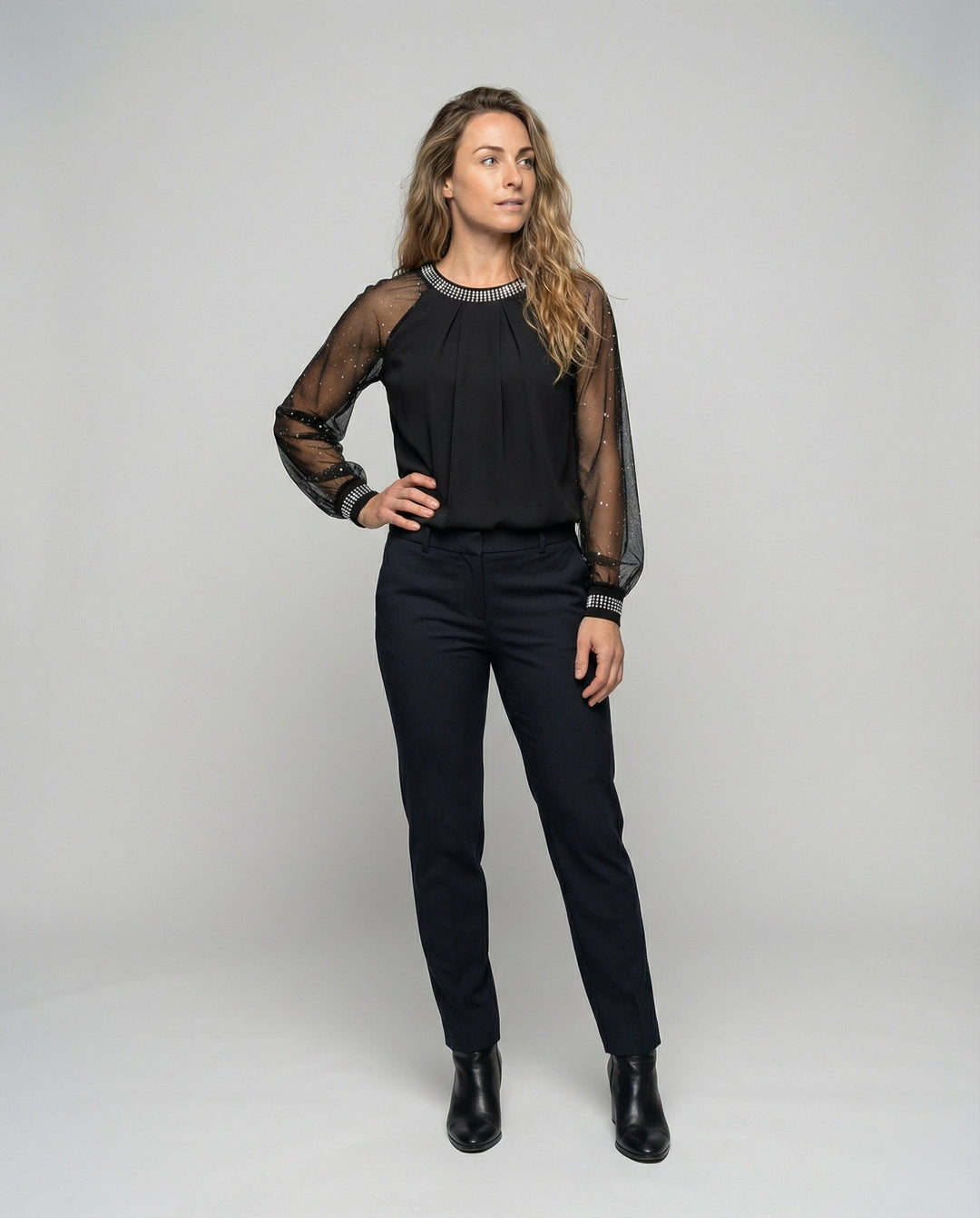 Luna | Elegant Sequin Women's Top for Going Out 0