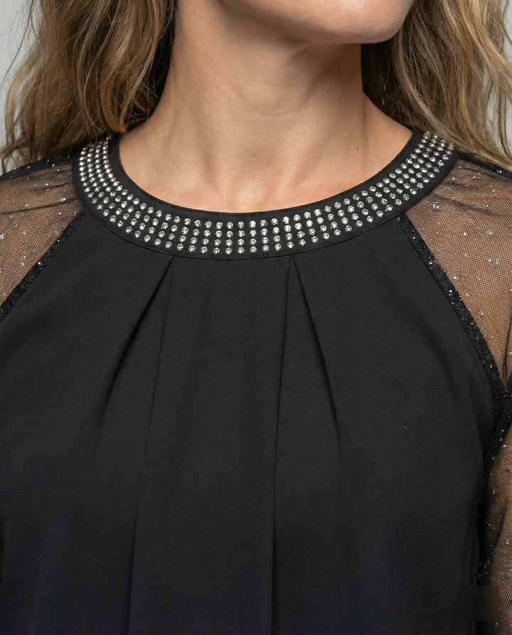 Luna | Elegant Sequin Women's Top for Going Out 2