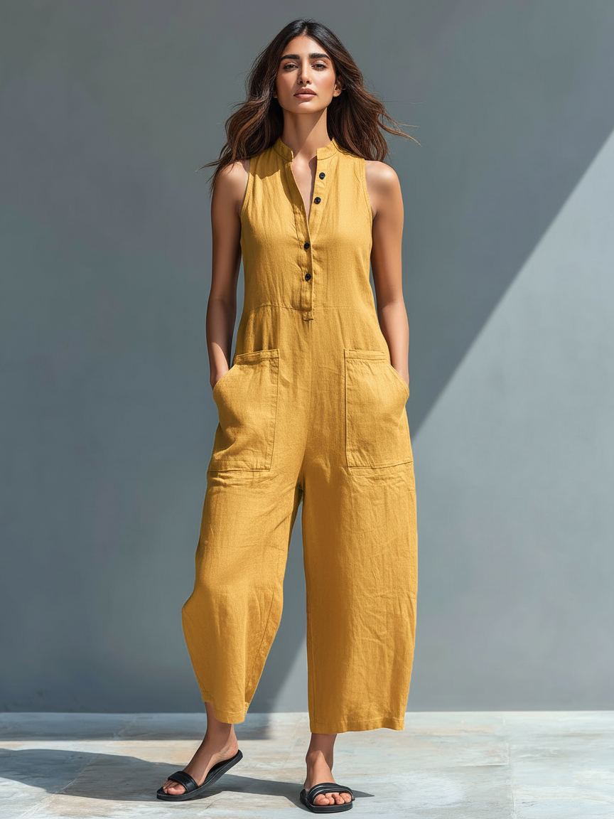 Luna | Elegant Sleeveless Women's Jumpsuit 5