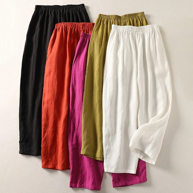 Luna | Elegant Wide Leg Palazzo Pants for Women 6