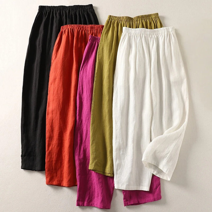 Luna | Elegant Wide Leg Palazzo Pants for Women 6