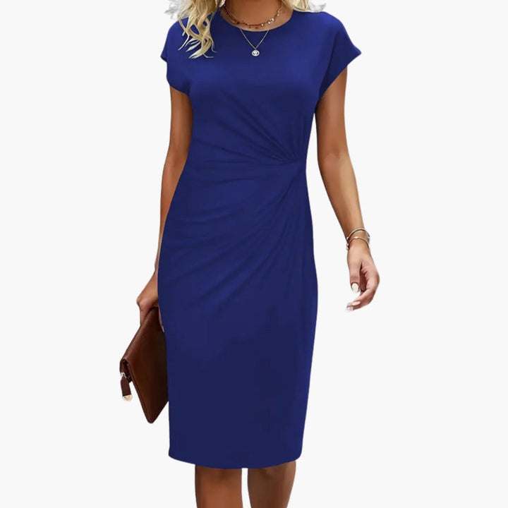 Luna | Elegant & Versatile Women's Dress – Round Neck Midi for Casual or Formal Wear 6