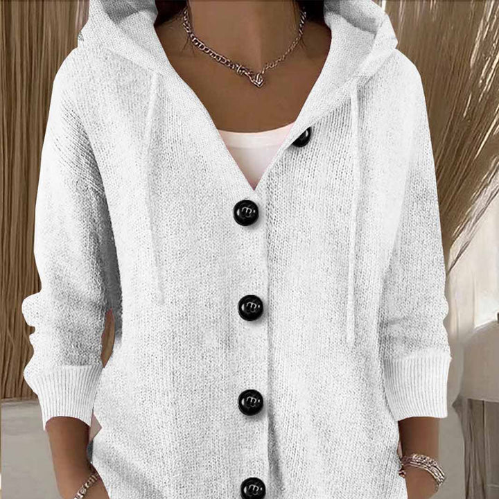 Luna | Minimalist Long Sleeve Women's Cardigan Sweater 0