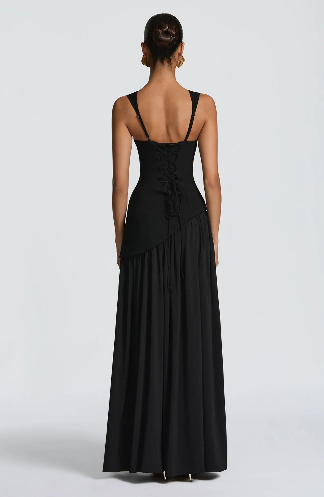 Luna | Mother of the Bride Dress Sleeveless Square Neck A-Line Maxi Gown 4