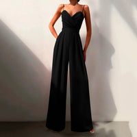Isabella | Eleganter und schicker Jumpsuit mit weitem Bein und Trägern