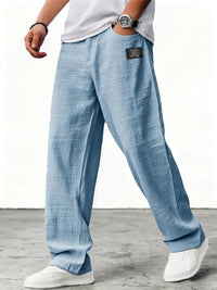 Jose | Lässige Leinenhose mit weitem Bein