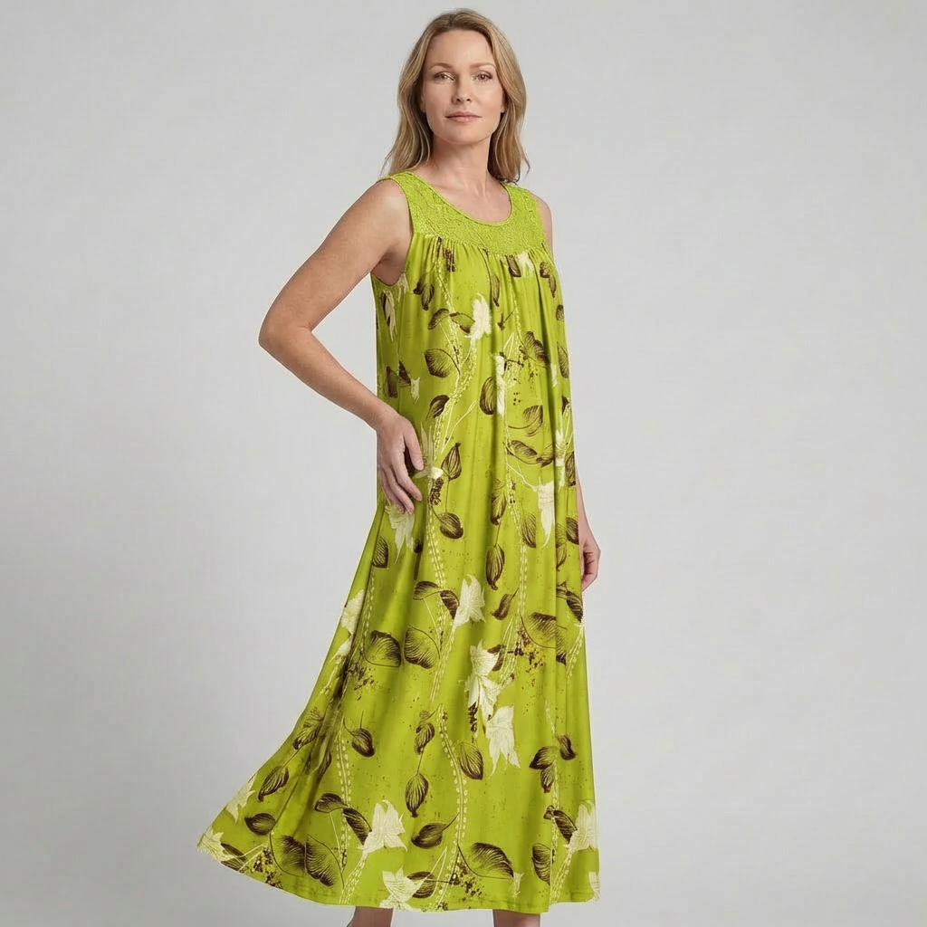 Lunara | Elegant Floral Maxi Dress – Lightweight &amp; Flattering for Women 2