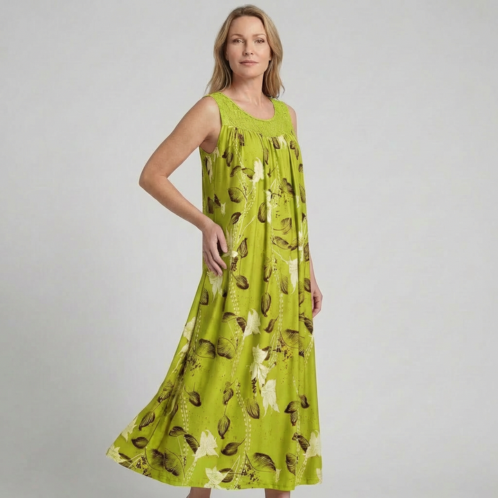 Lunara | Elegant Floral Maxi Dress – Lightweight &amp; Flattering for Women 2