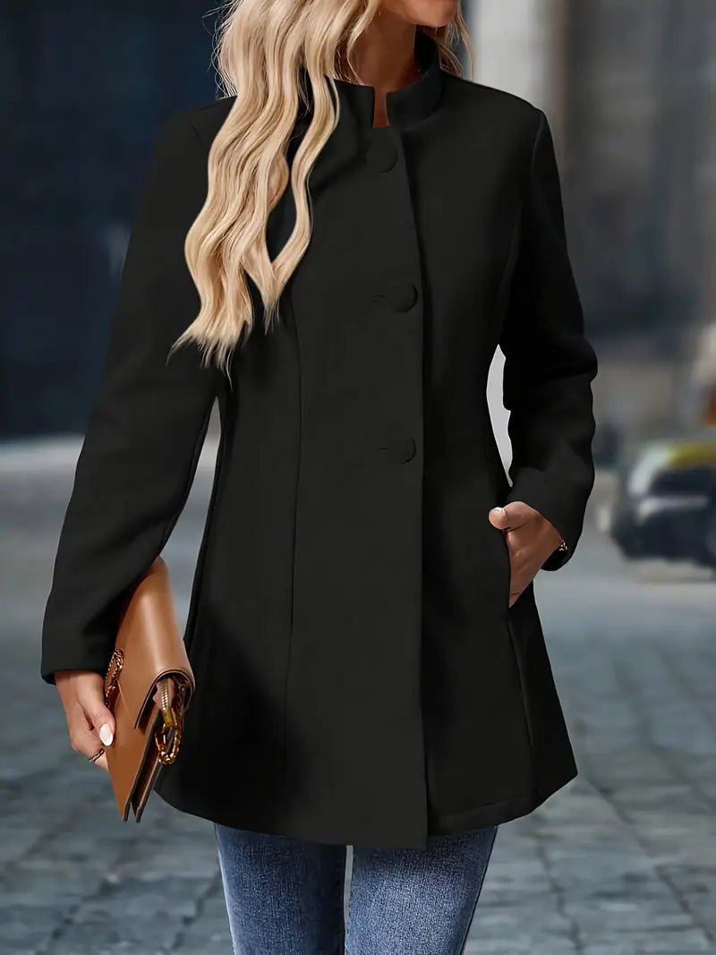 LuxeLayer | Elegant, Warm & Stylish Women's Wool Coat for Winter 6