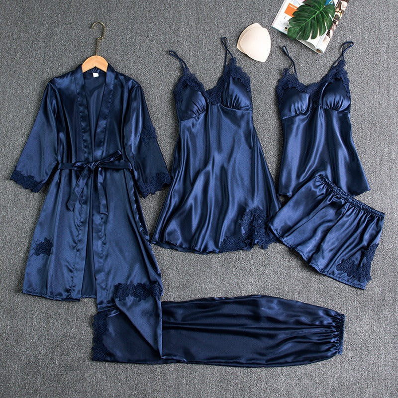 Luxe Dreams | Pajama Set – Elegant Silk Pajamas for Women, Comfortable & Coordinated 0