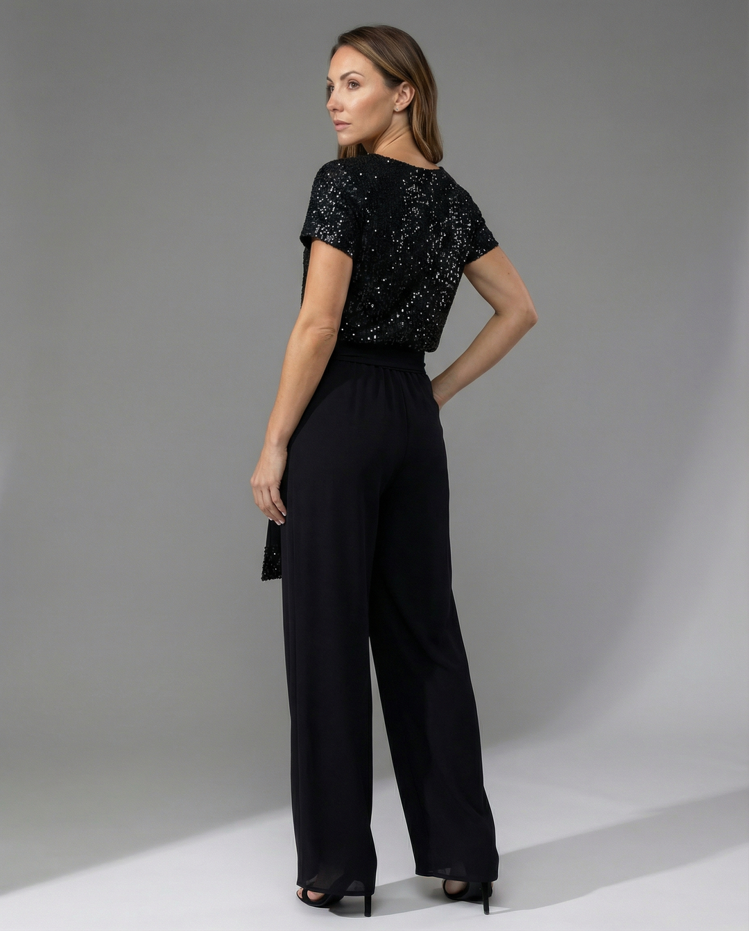 Luxe | Elegant &amp; Sparkling Women’s Glitter Jumpsuit 2