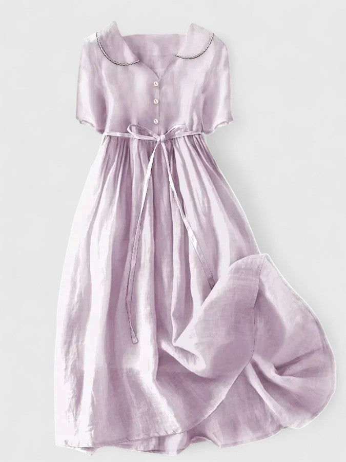 Lynara | Elegant Midi Women's Dress for Wedding Guests and Summer Events 0
