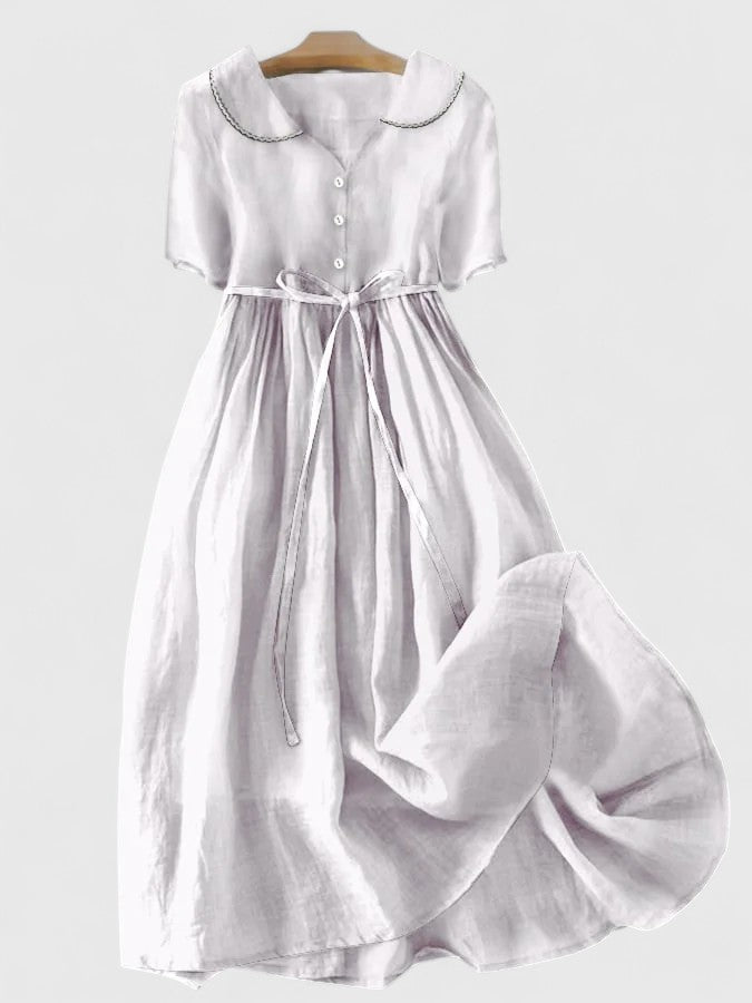 Lynara | Elegant Midi Women's Dress for Wedding Guests and Summer Events 1