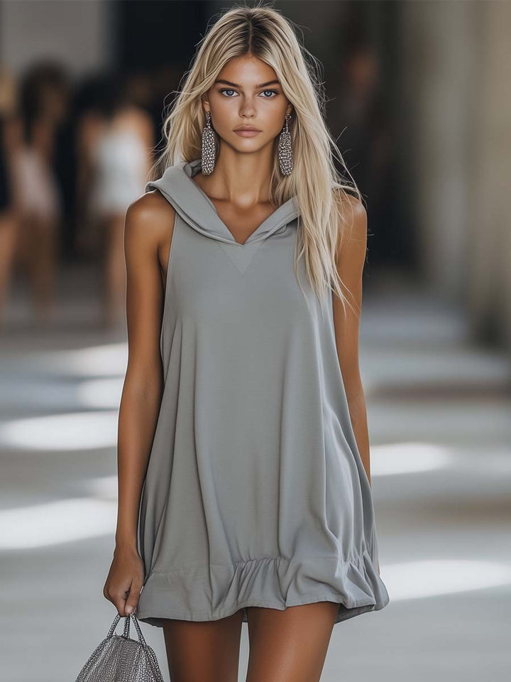 Lyralei | Casual, Comfortable & Stylish Women's Dress - Sleeveless Hooded Mini for Summer 1