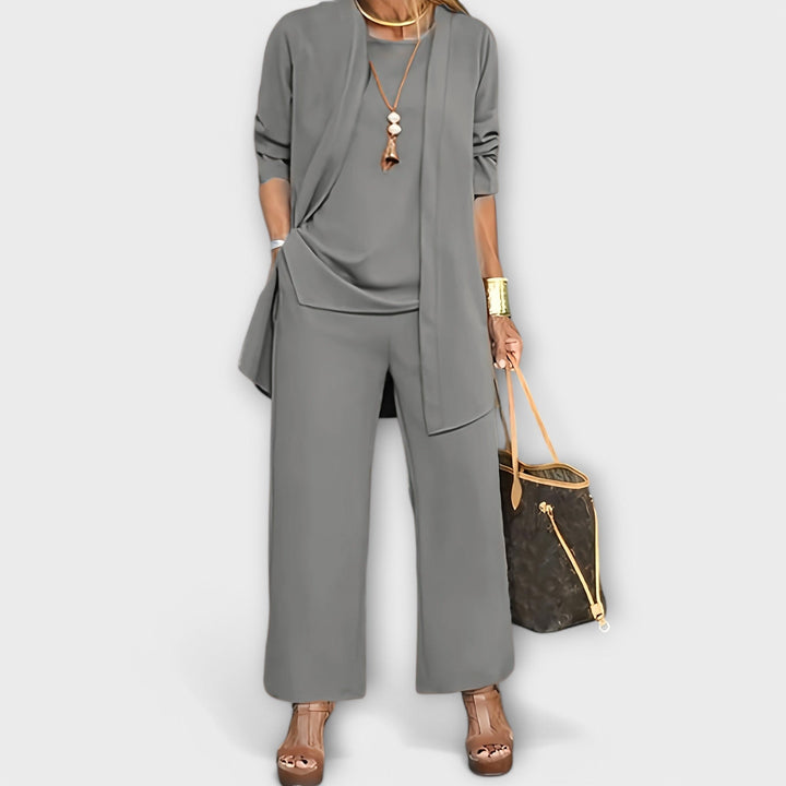 Lysander | Elegant, Comfortable & Versatile Women's Three Piece Coordinated Set 1