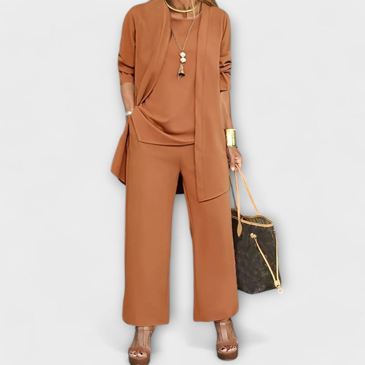 Lysander | Elegant, Comfortable & Versatile Women's Three Piece Coordinated Set 2