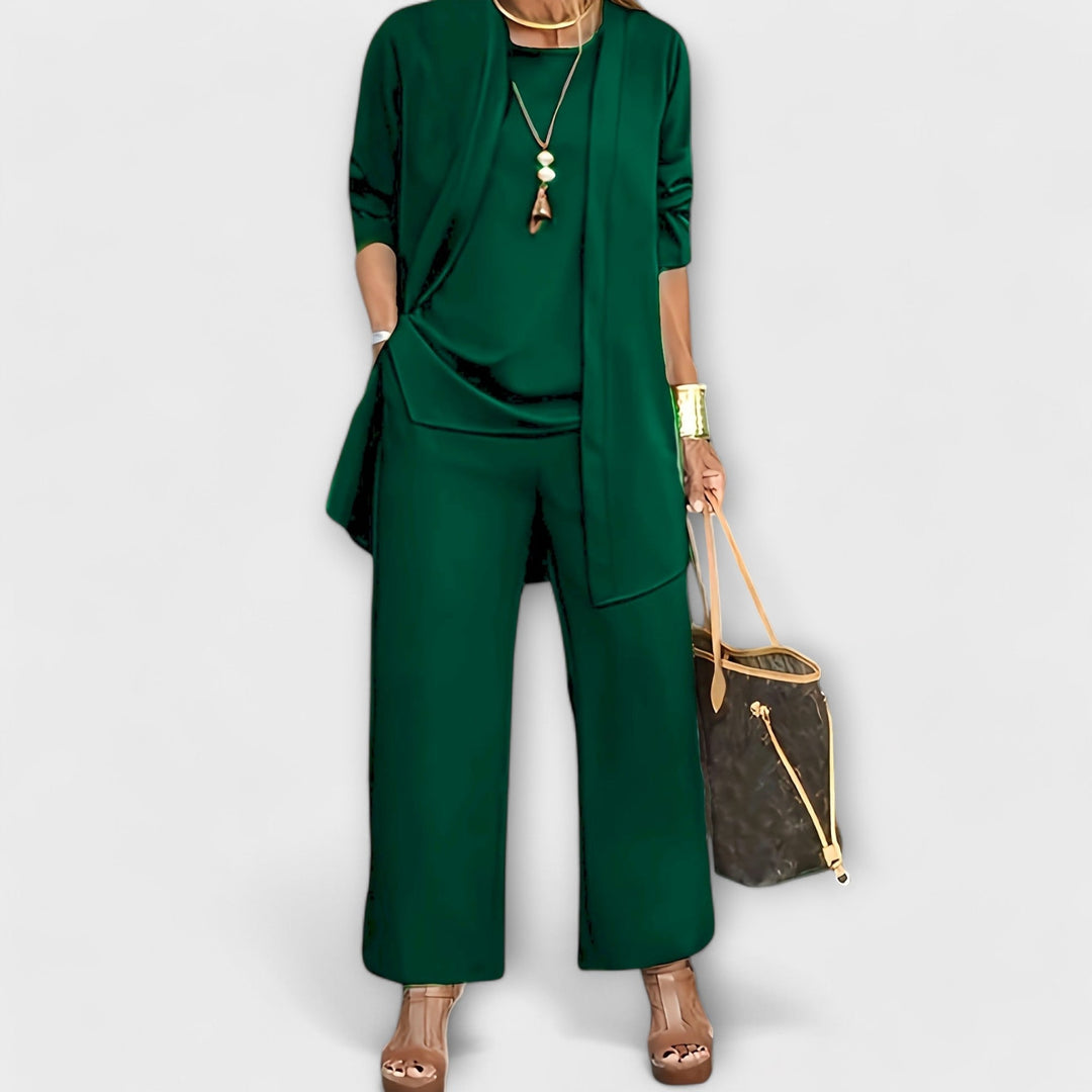 Lysander | Elegant, Comfortable & Versatile Women's Three Piece Coordinated Set 4