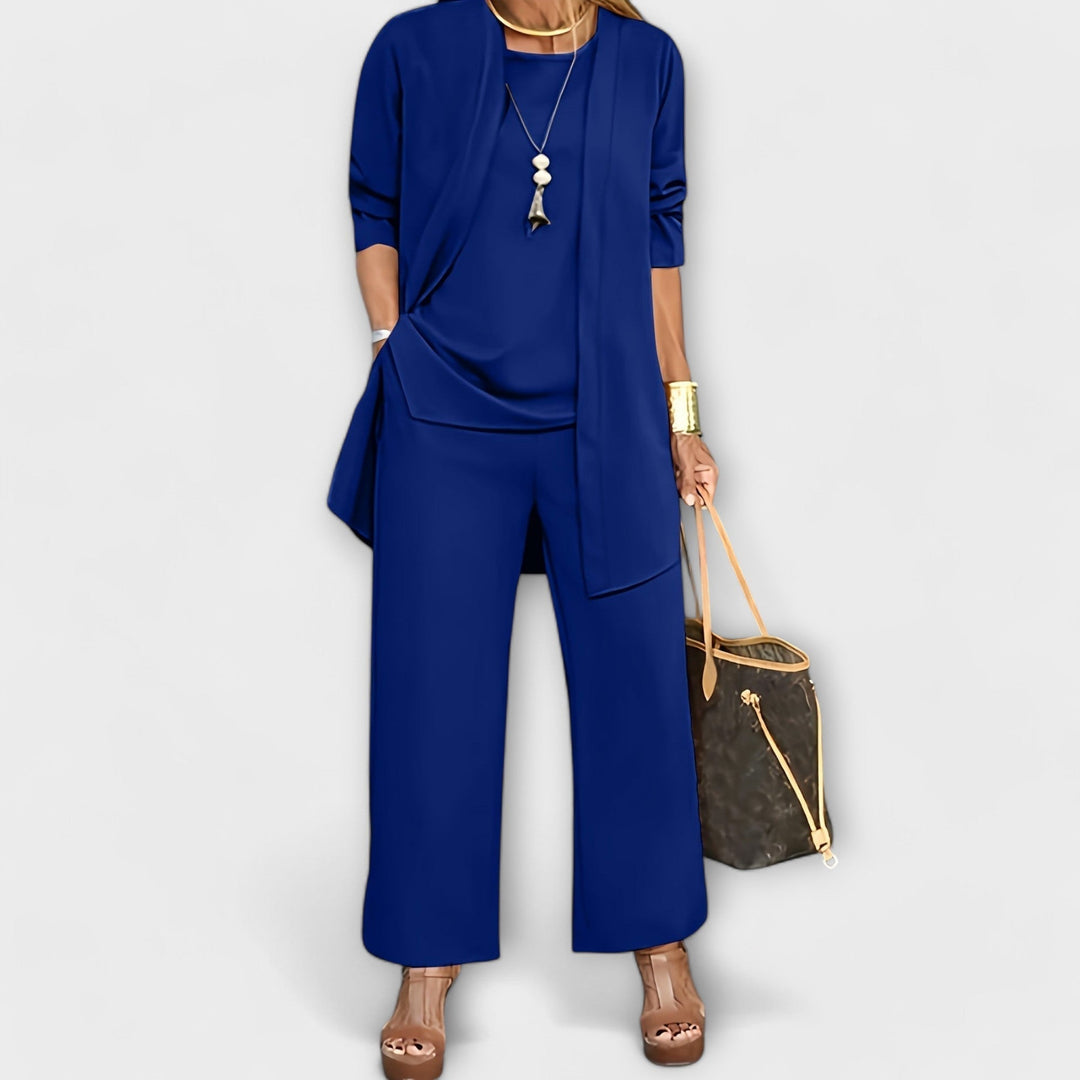 Lysander | Elegant, Comfortable & Versatile Women's Three Piece Coordinated Set 6