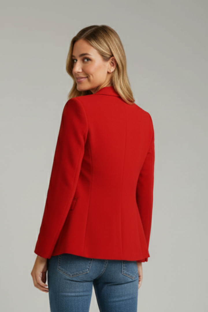 Mara | Tailored, Elegant Black Blazer for Women - Versatile Notched Lapel Design 4