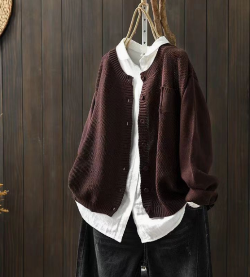 Margaux | Cardigan Sweater Long Oversized Cozy Layering Winter Style 1