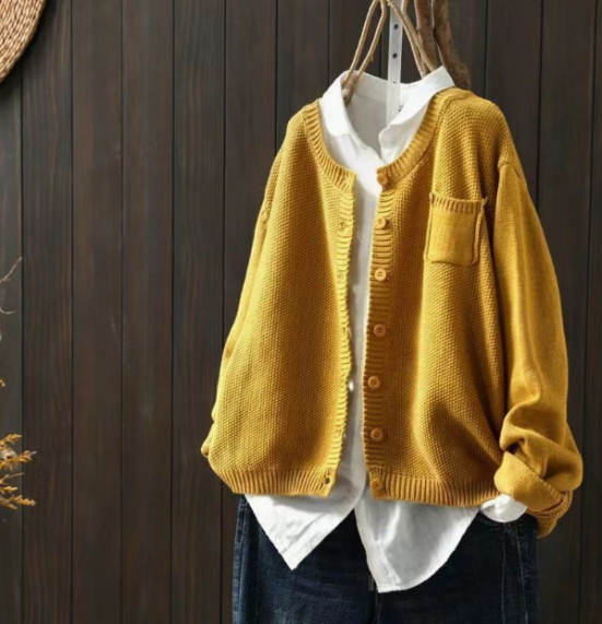 Margaux | Cardigan Sweater Long Oversized Cozy Layering Winter Style 3