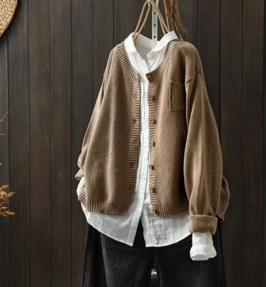 Margaux | Cardigan Sweater Long Oversized Cozy Layering Winter Style 5