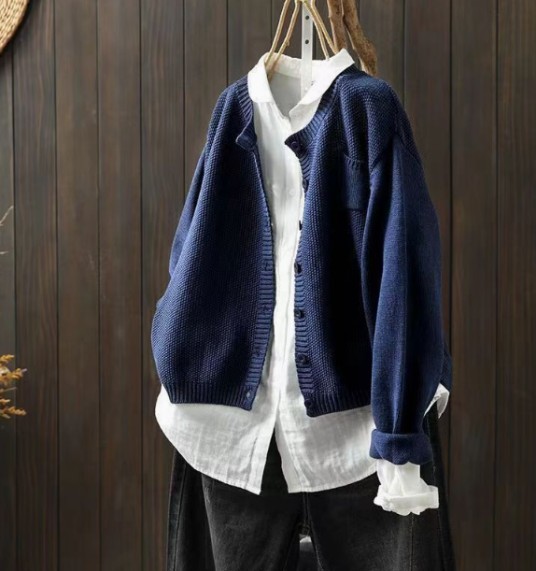Margaux | Cardigan Sweater Long Oversized Cozy Layering Winter Style 6