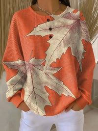 Charlotte | Luxurious Thermal Waffle Sweater