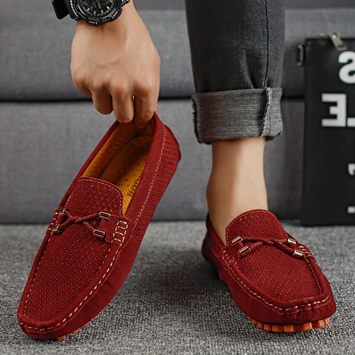 Maro | Men's Loafers Brown Slip-On Elegant Comfortable Fit 2