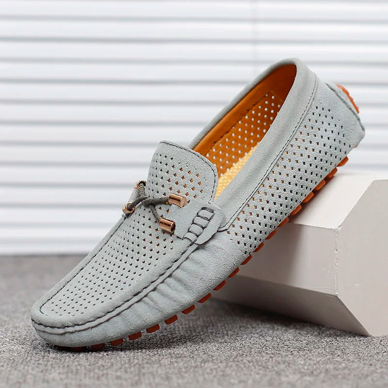 Maro | Men's Loafers Brown Slip-On Elegant Comfortable Fit 9