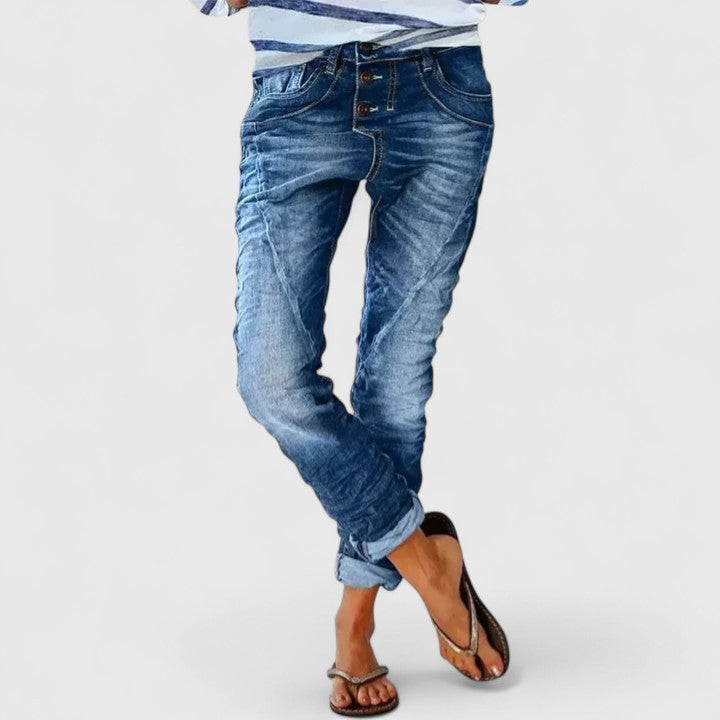 Maven | Distressed Wide Leg Women’s Jeans – Edgy, Comfortable & Trendy Casual Style 5