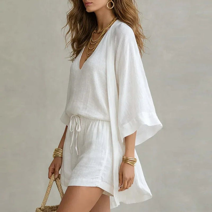 Maven | Lightweight, Breathable & Stylish Linen 3 Piece Set 1