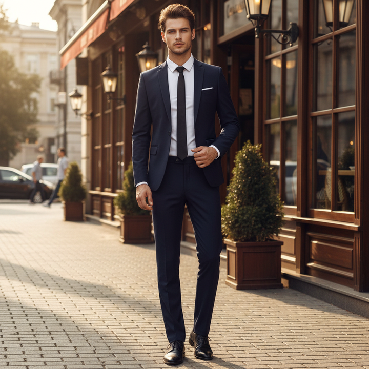 Maverick | Elegant Slim Fit Men's Suit Set 0