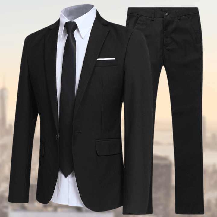 Maverick | Elegant Slim Fit Men's Suit Set 8