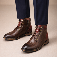 David | Elegant Oxford Men’s Leather Boots