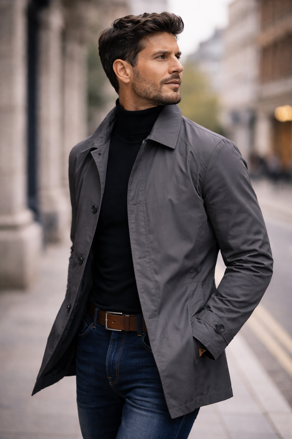 Maverick | Stylish Weather-Resistant Men's Overcoat 3