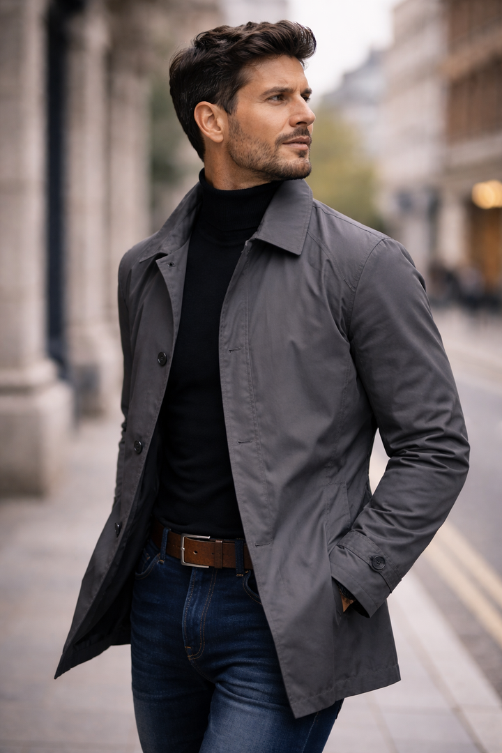 Maverick | Stylish Weather-Resistant Men's Overcoat 3