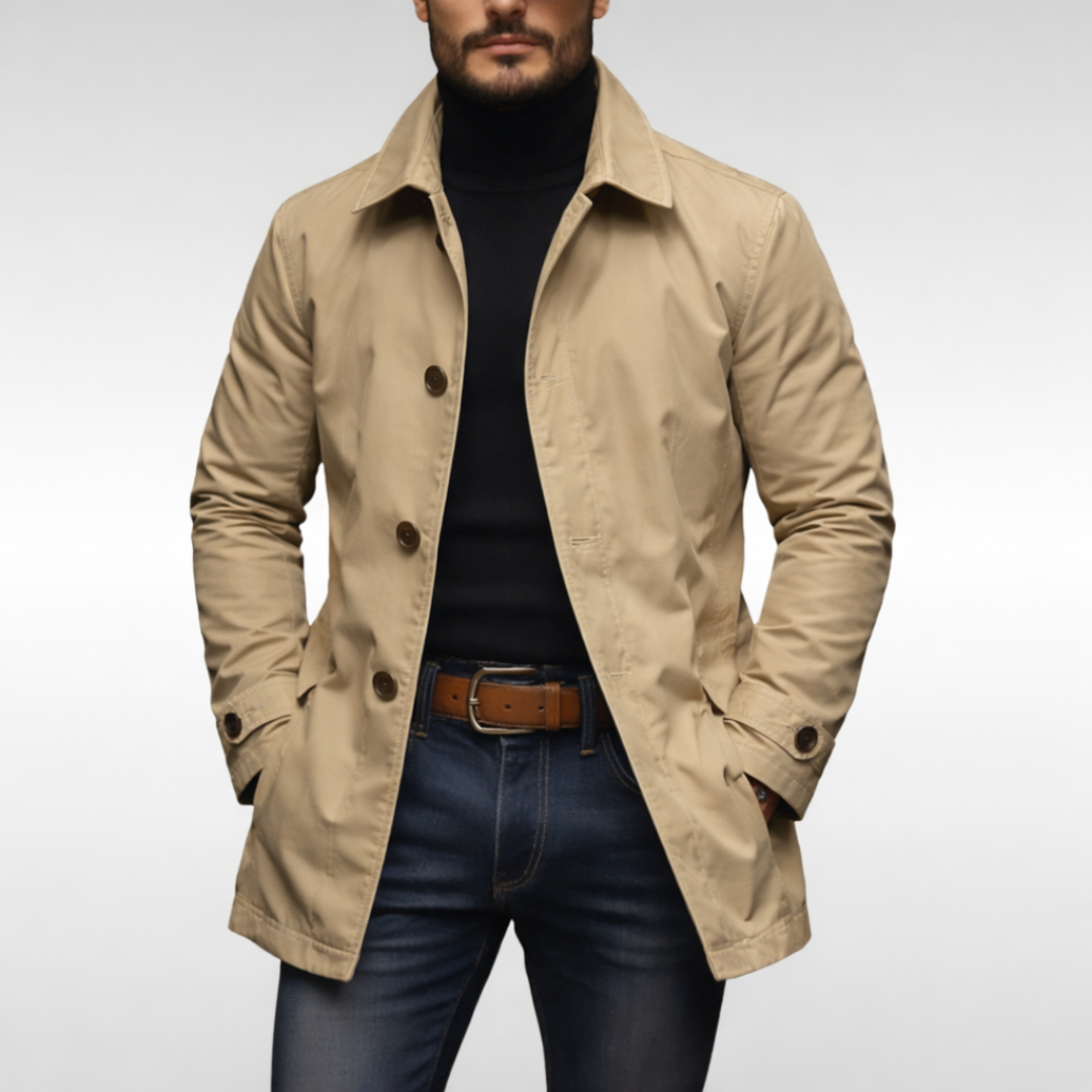 Maverick | Stylish Weather-Resistant Men's Overcoat 7