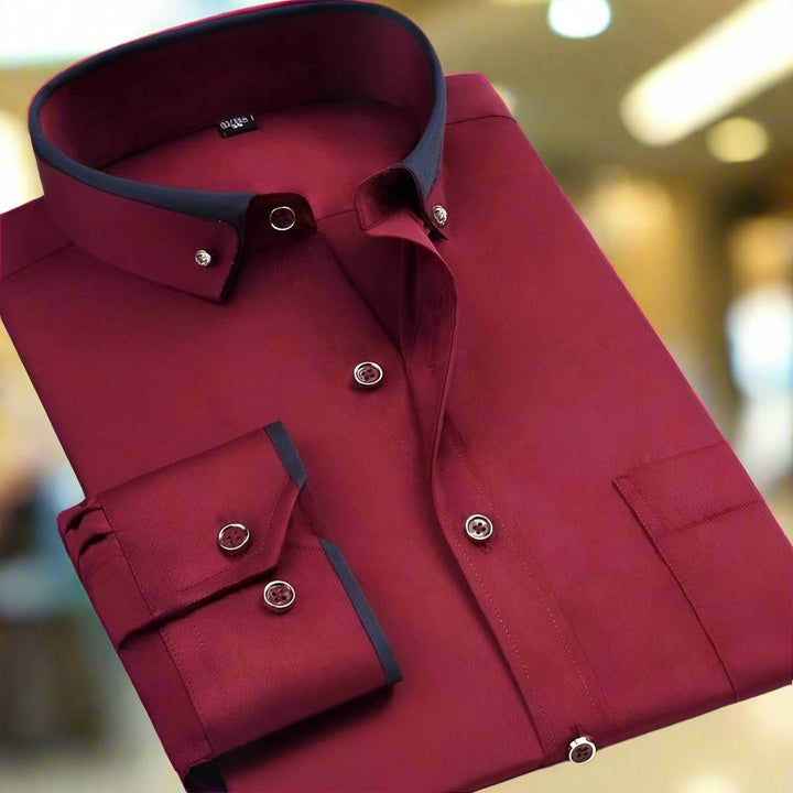 Maximilian | Men's Dress Shirts Classic Cotton Regular Fit Elegant Style 5