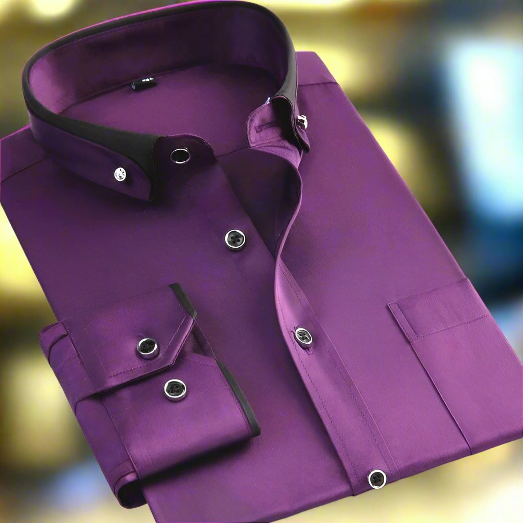 Maximilian | Men's Dress Shirts Classic Cotton Regular Fit Elegant Style 6