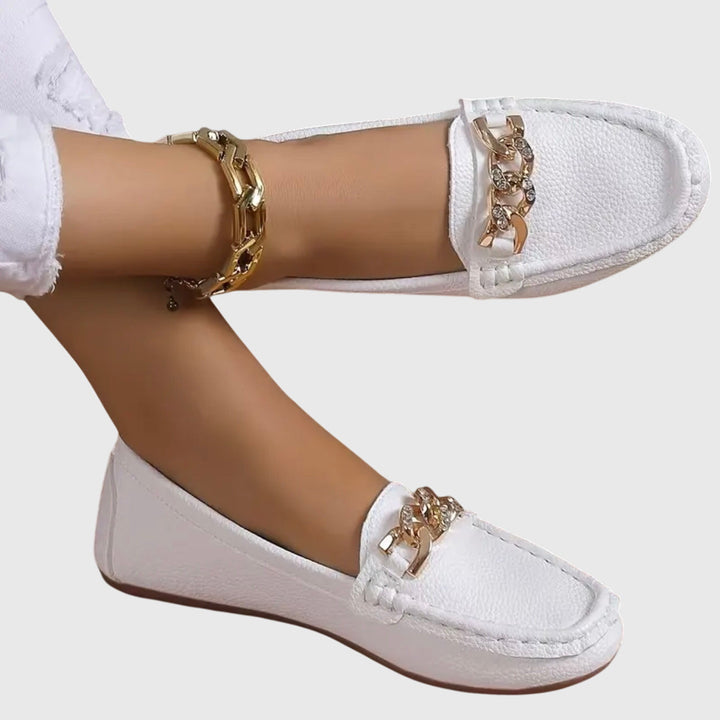Mellora | Chic Black Loafers for Women – Comfortable & Stylish Orthopedic Design 0