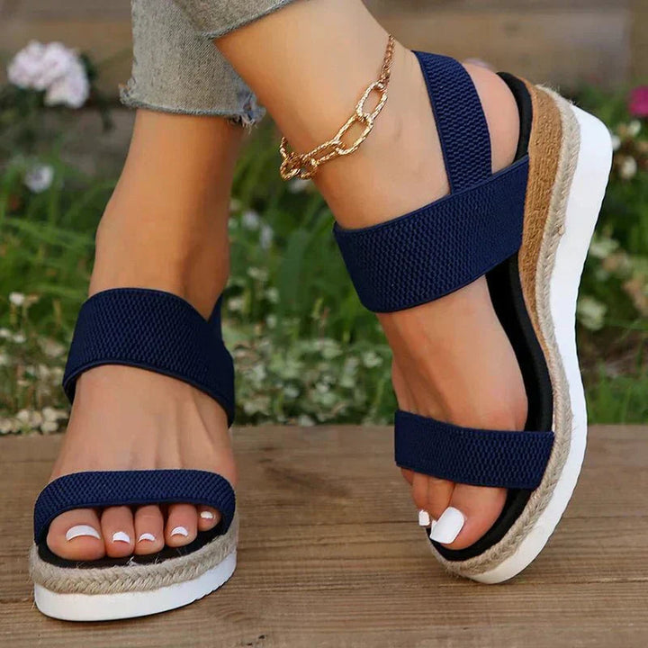 Melyora | Sporty, Lightweight & Comfortable Women's Platform Sandals 7