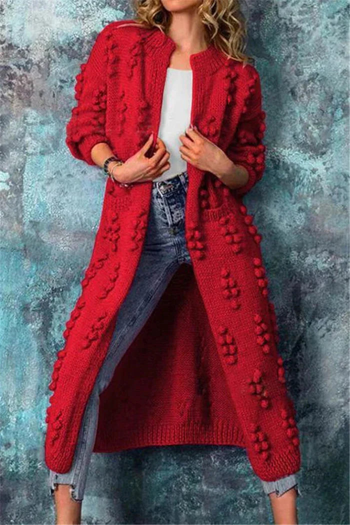 Merel | Knitted and comfortable long cardigan 1