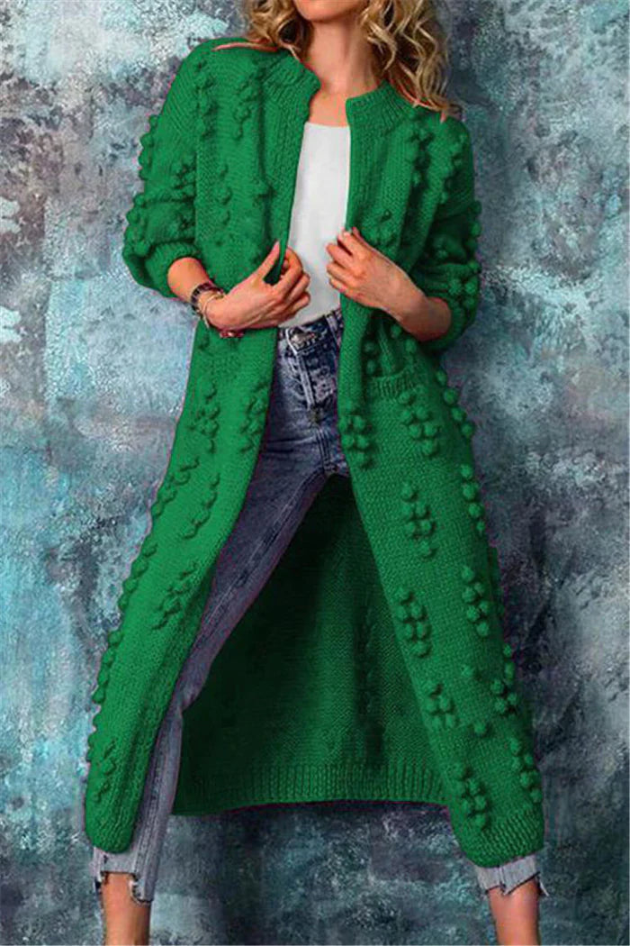 Merel | Knitted and comfortable long cardigan 2
