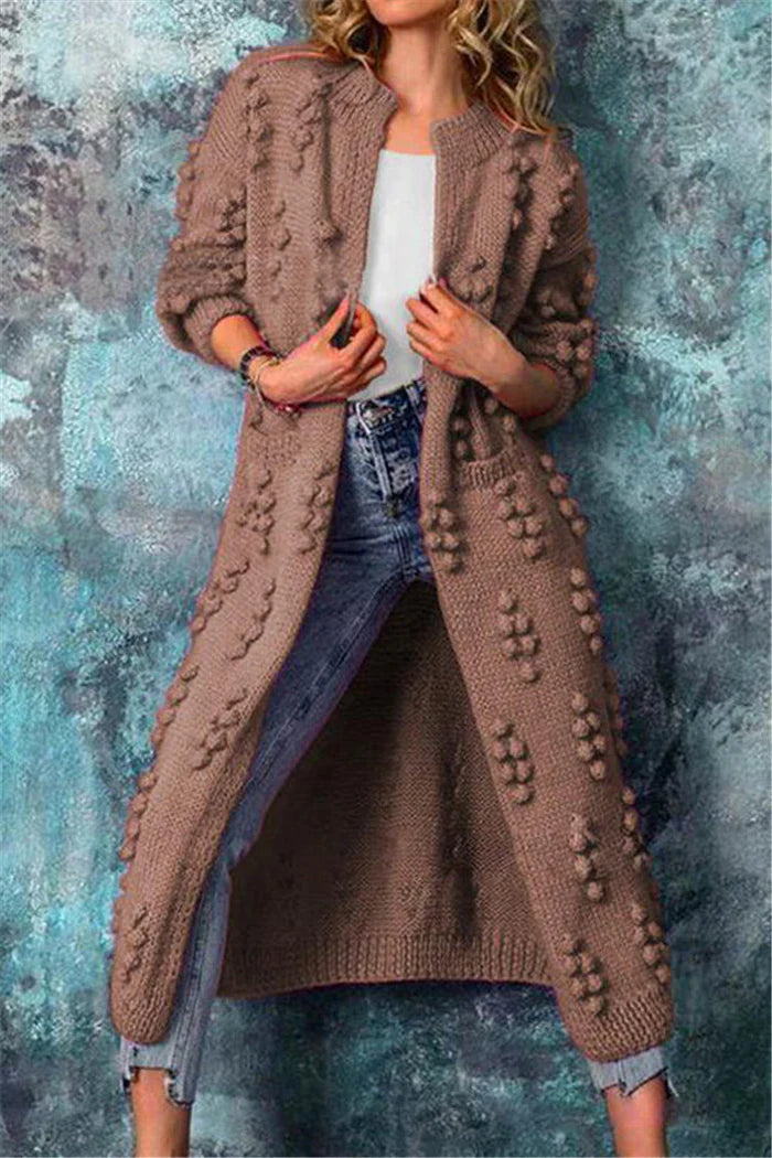 Merel | Knitted and comfortable long cardigan 5