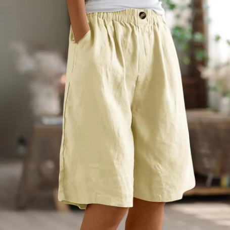 Mila | Women's Shorts Oversize Cotton Comfortable Casual Fit 2