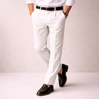 Lucas | Elegant and Breathable Pinstripe Trousers